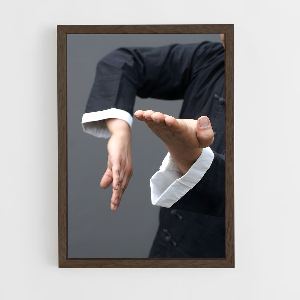 Poster Duel d'Artistes – affiche Wing Chun (vue 5)